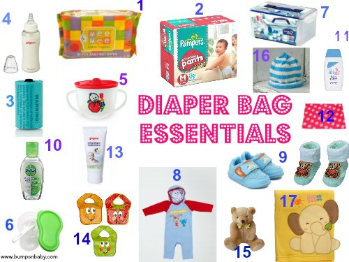 diaper bag essentials