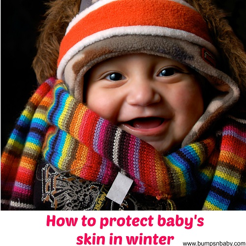 how to protect baby's skin in winters