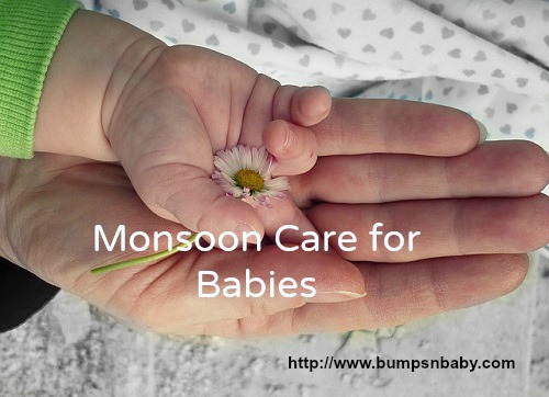 monsoon care for babies