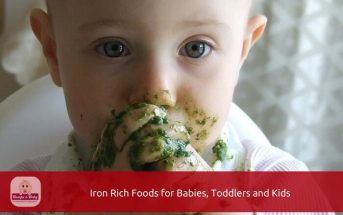 iron rich foods for babies, toddlers and kids