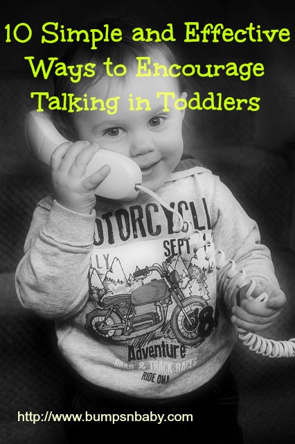 encourage talking in toddlers