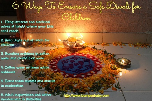 6 ways to ensure a safe diwali for children