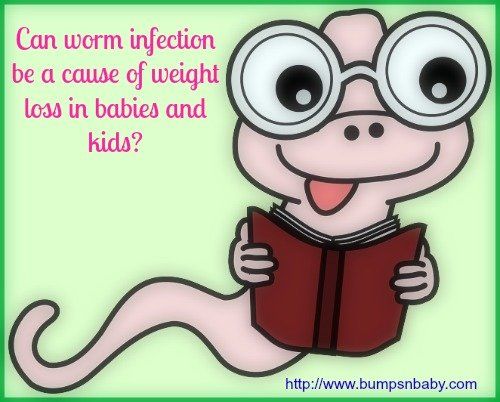 worm infection in babies and kids