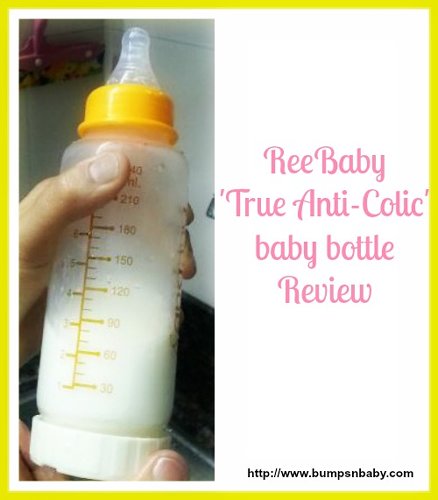 ReeBaby true anti colic baby bottle review