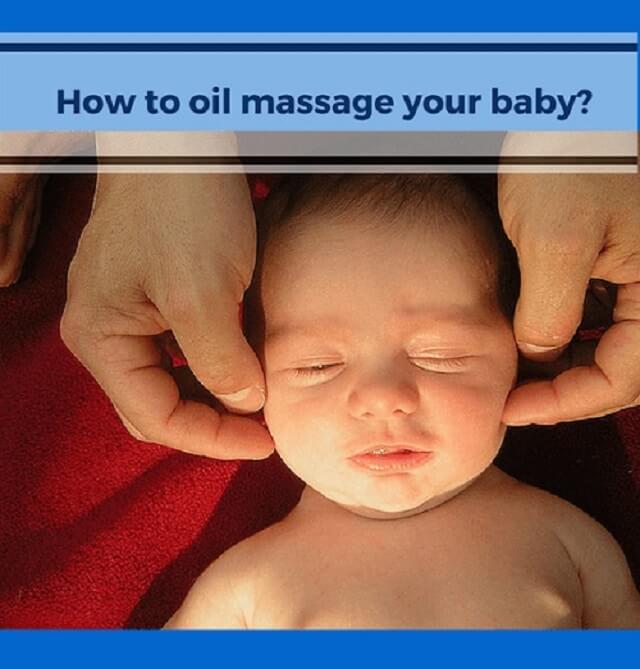 oil massage your baby
