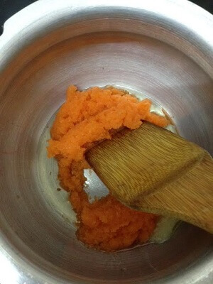 carrot halwa for babies 