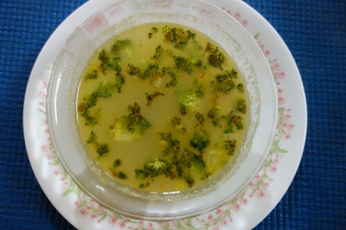 vegetable clear soup