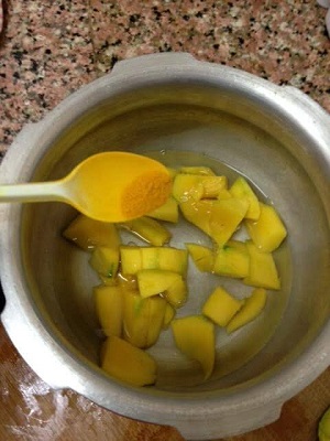 mango pachadi 