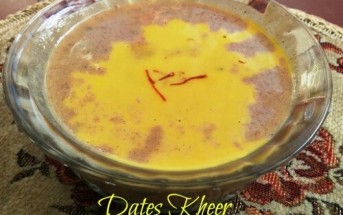 dates kheer recipe