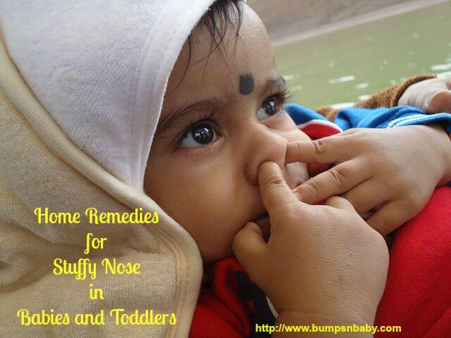 home remedies for stuffy nose
