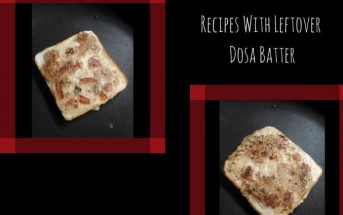 leftover dosa batter recipes