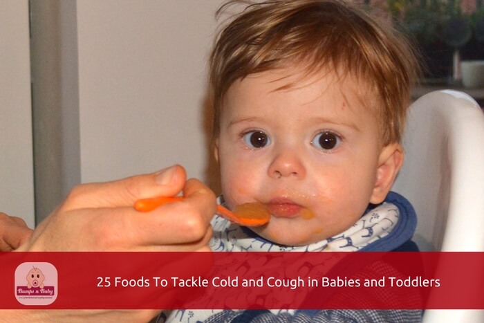 foods to tackle cold and cough in babies