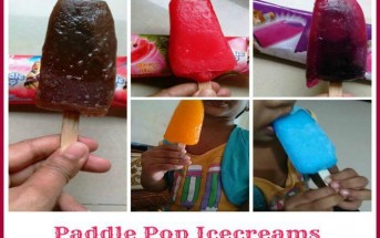 paddle pop ice creams