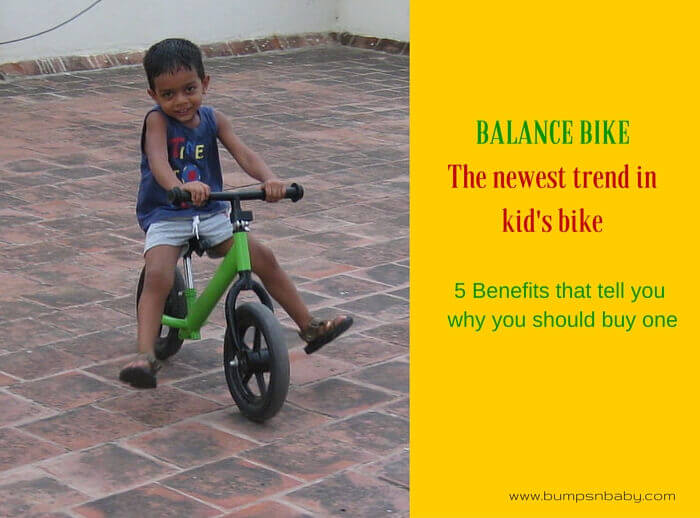 balance bike benefits