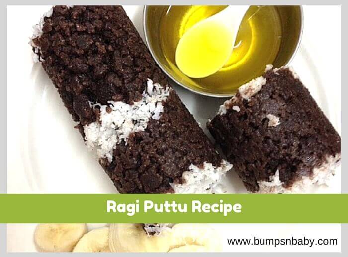 ragi puttu recipe for babies