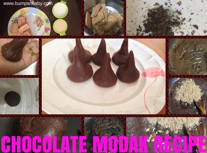 chocolate modak recipe