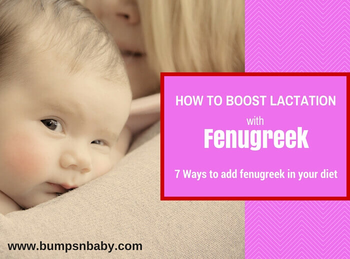 fenugreek to increase breast milk