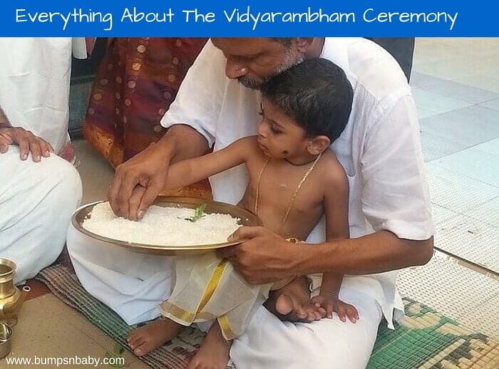 vidyarambham for kids
