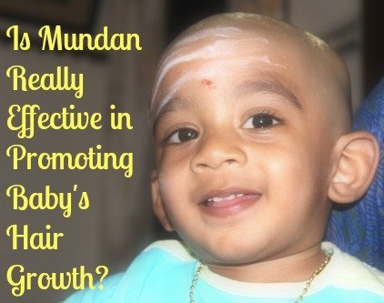 is mundan effective for hair growth in babies