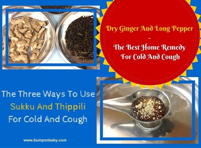 dry ginger for cold and cough