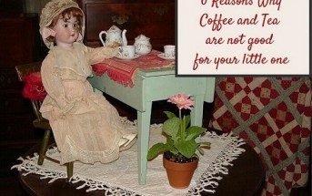 tea and coffee for child