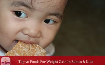 foods for weight gain in babies
