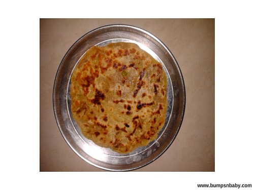 aloo paratha recipe for babies