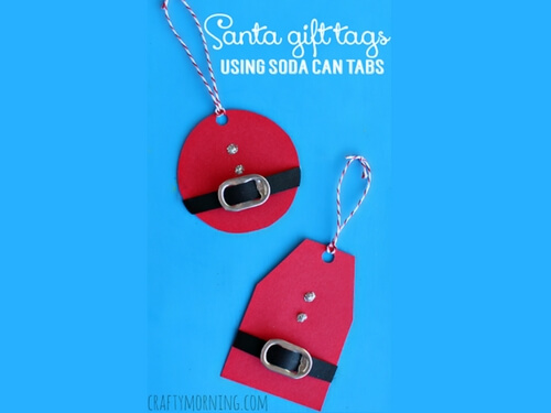 Christmas crafts for kids CHristmas gift tag