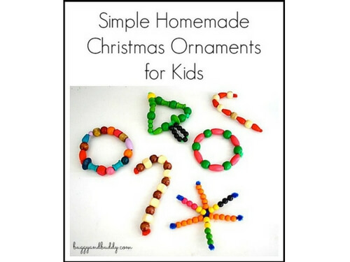 Christmas crafts for kids DIY ornaments