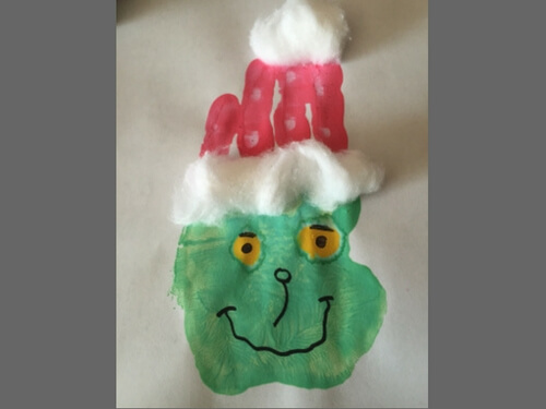 Christmas crafts for kids grinch