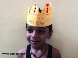 father's day gifts diy crown