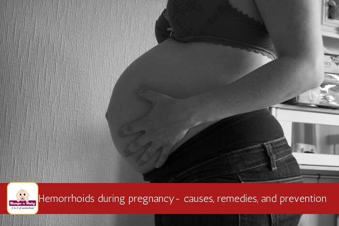 how to get rid of hemorrhoids during pregnancy 
