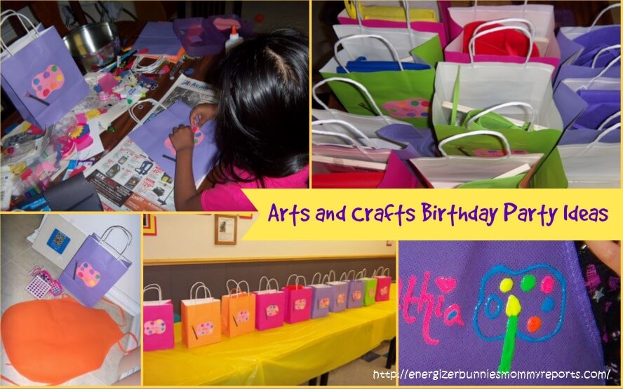 crafts birthday party themes for girls