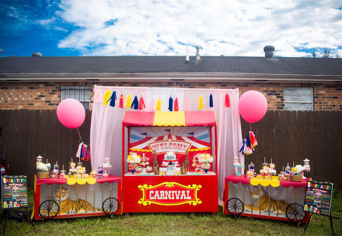 carnival birthday party themes for girls