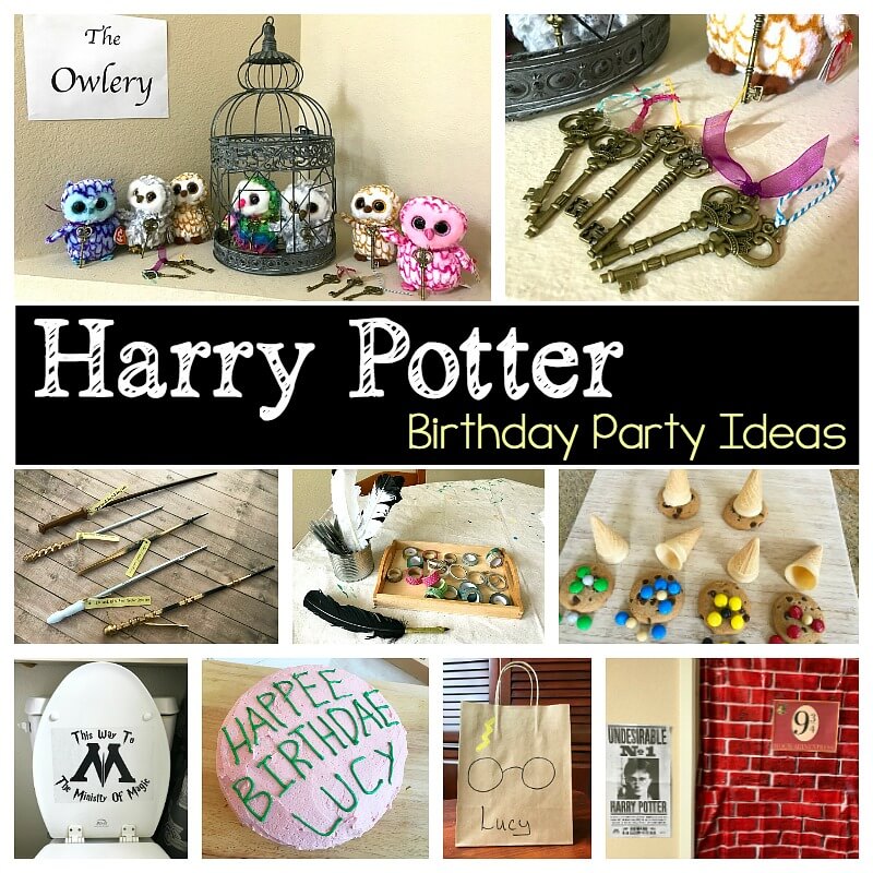 Harry potter birthday party themes for girls