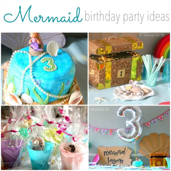 mermaid birthday party themes for girls