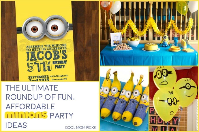 minions birthday party themes for girls