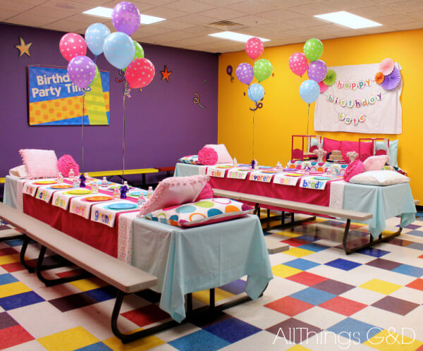 pajama birthday party themes for girls
