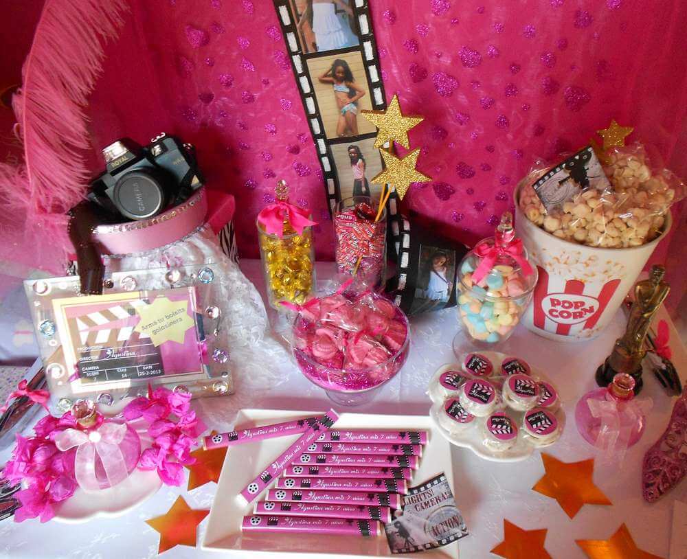 movie star birthday party themes for girls