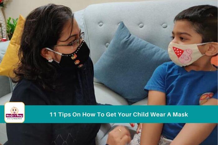 how to get your child wear a mask