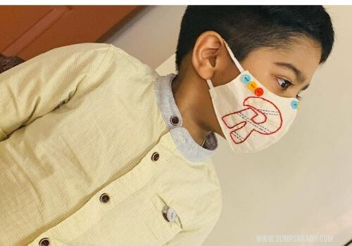 how to make your child wear a mask diy mask